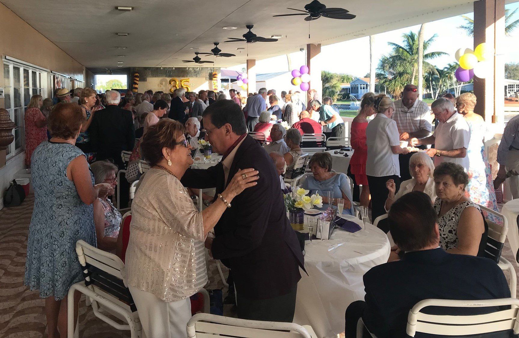 A social gathering at The Estates